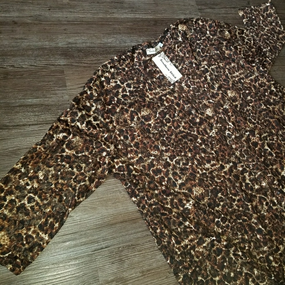 🛍Leopard Lace Duster - Picture 1 of 4